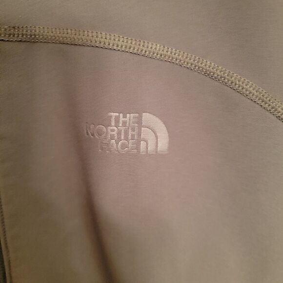 NORTH FACE army green quarter zip jacket small - Picture 3 of 5